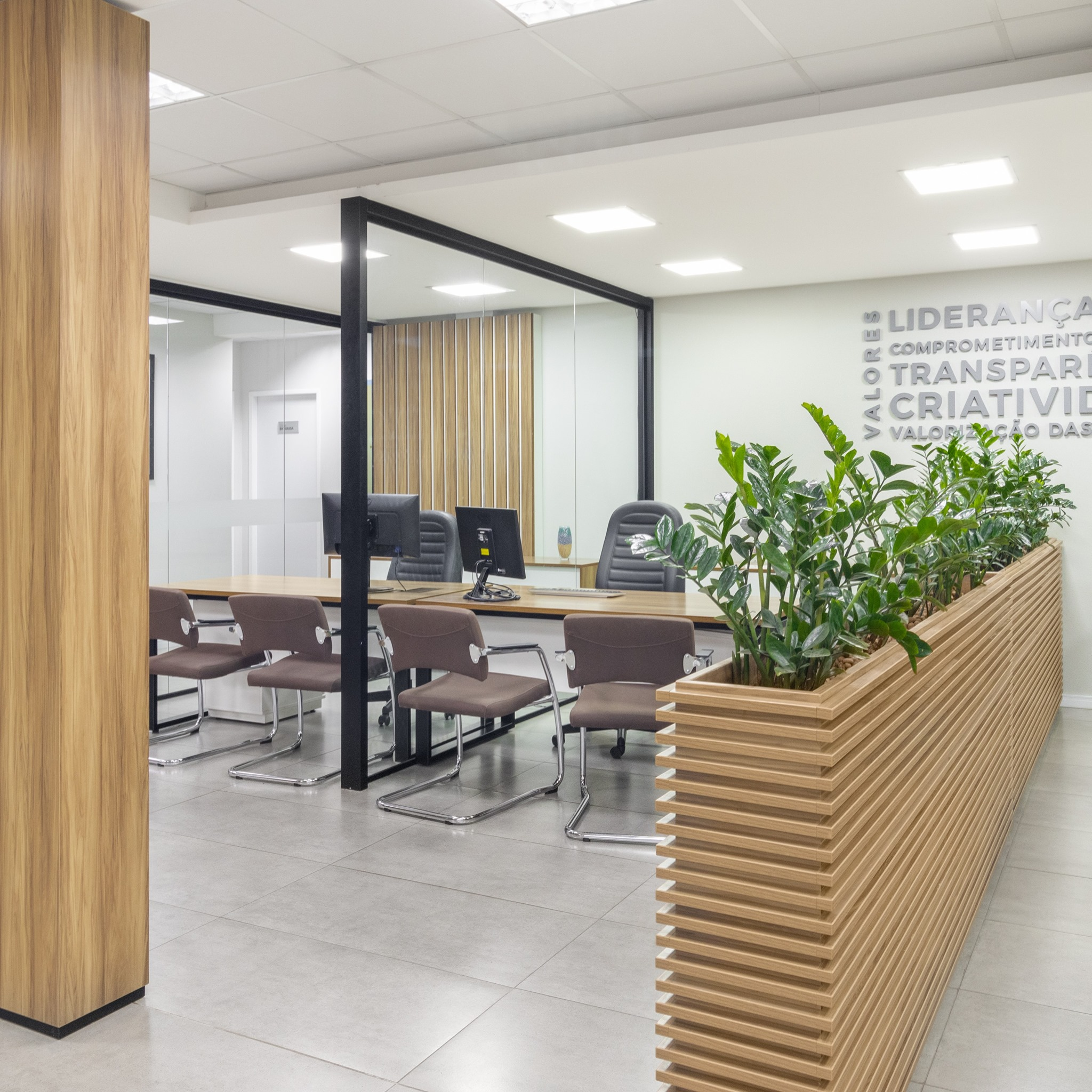 recepção e atendimento