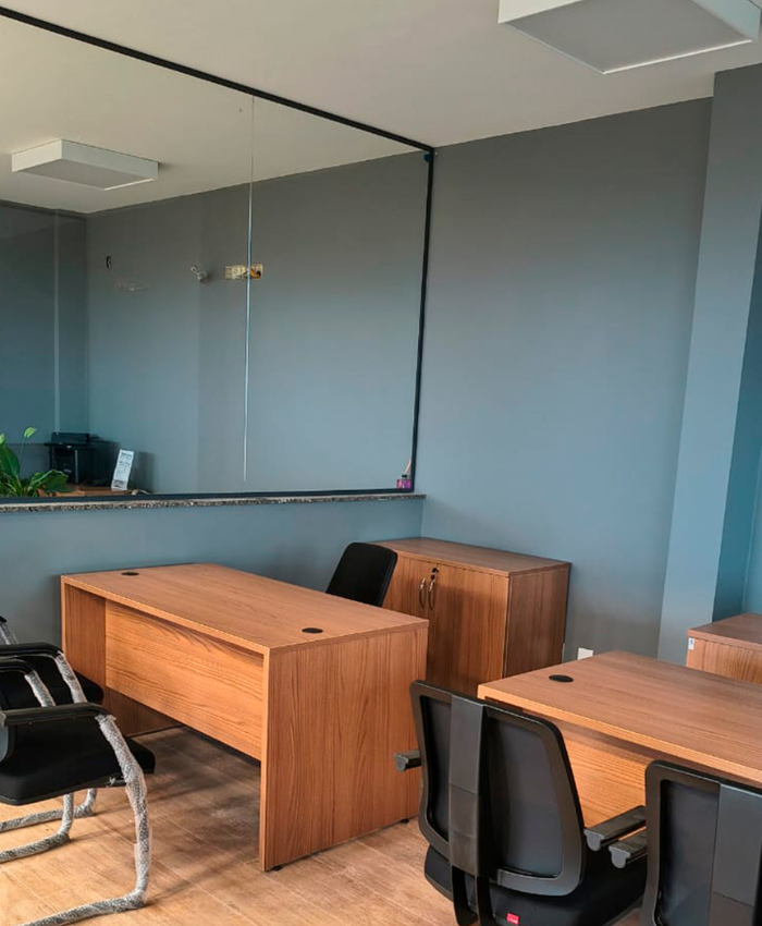 new holland gmobili mobiliário corporativo moveis de escritorio 8 mesas de recepção agronegocio